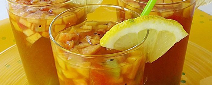 Gastronomía asturiana, sangría de sidra