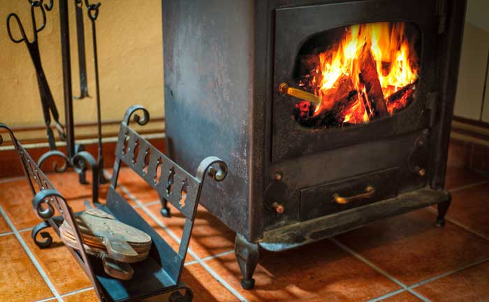 Chimenea de leña Asturias