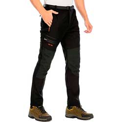 Pantalones Trekking Hombre Impermeab