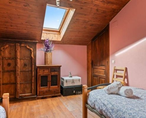 casa rural asturias con perro y cocina