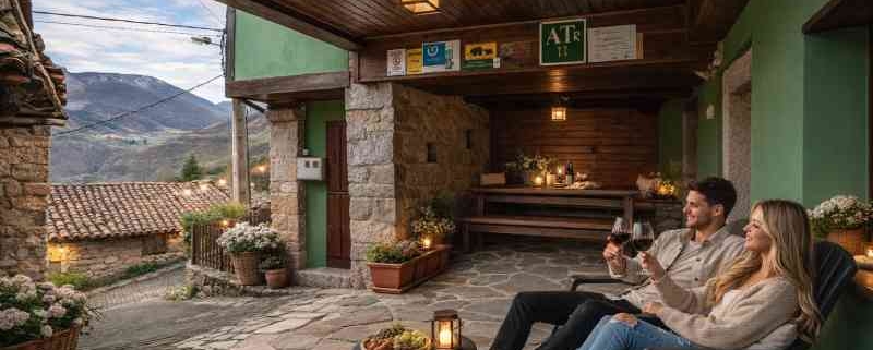 Casa rural cerca de la Senda del Oso Teverga en Asturias, alojamiento con encanto en la naturaleza con vistas