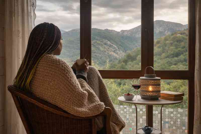 Casa rural junto a la Senda del Oso con vistas románticas para escapada en parej