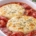 Tomate confitado con queso provolone fundido preparado en Thermomix
